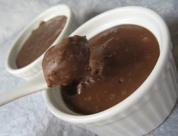 Indiai kkusztejes csokipuding (vegan)
