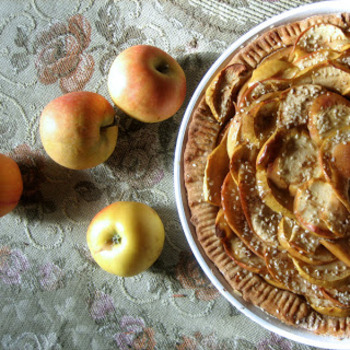 Sütőtökös-almás pite