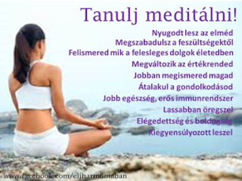 Tanulj meditálni! - a meditáció hatásai