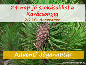 Adventi tudatosság naptár  - 24 nap jó szokásokkal a Karácsonyig