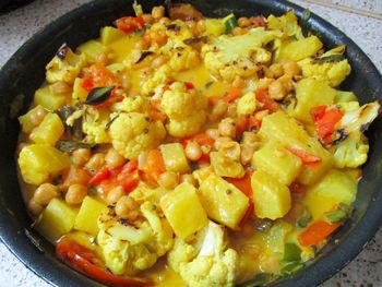 Ananászos keralan curry