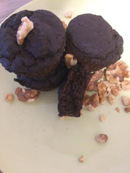 csokis muffin vörösbabból