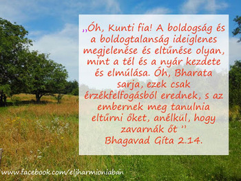 Bhagavad Gíta idézetek - kiegyensúlyozottság