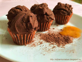 Kakaós, gluténmentes mini muffin