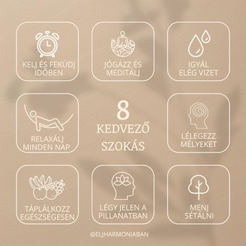 8 kedvez szoks