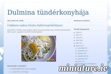 Cukkinis-sajtos tészta (laktovegetáriánus)