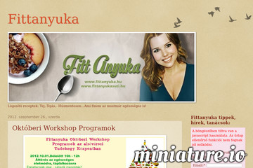 Októberi Workshop Programok