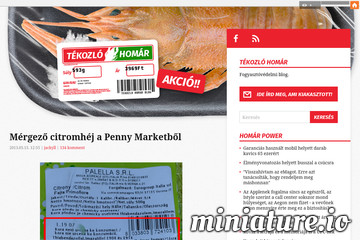 Mérgező citromhéj a Penny Marketből