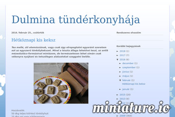 Hétköznapi kis keksz